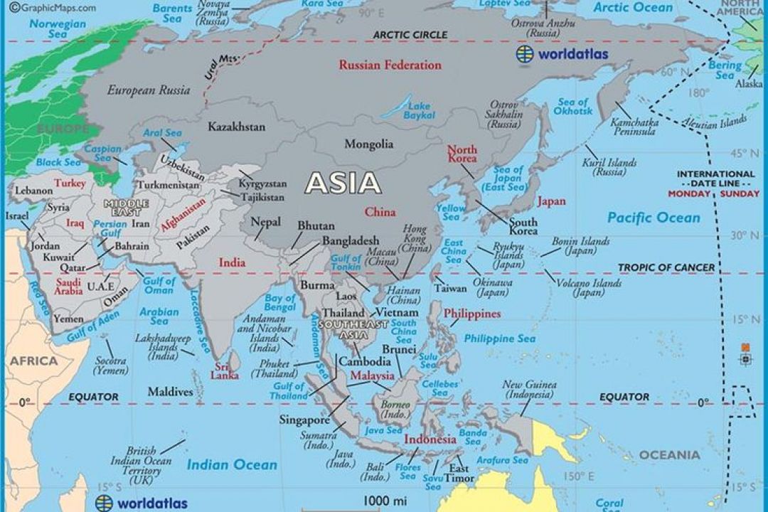 Belajar Mandarin, Nama Kota di Asia (Part 2)-Image-1