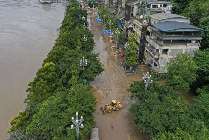 Banjir Surut di Chongqing, Tiongkok-Image-1