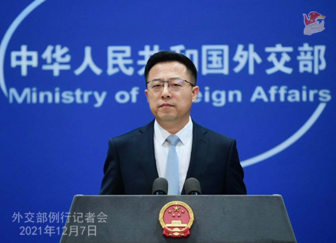 Konferensi Pers Kementerian Luar Negeri China 7 Desember 2021-Image-1