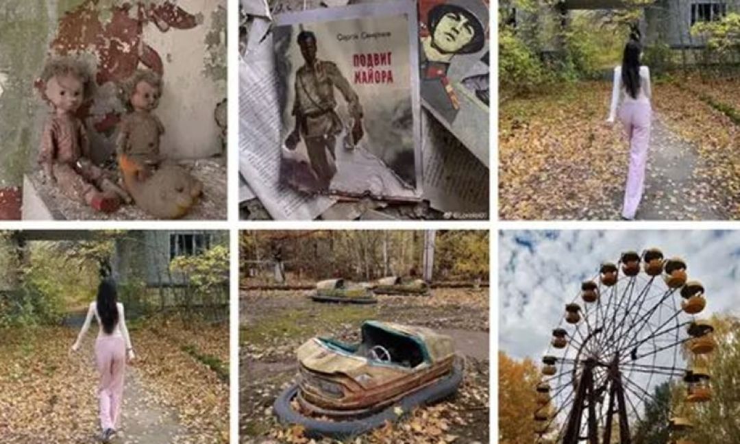 Influencer China Ini ke Chernobyl Tanpa Pakaian Pelindung-Image-1
