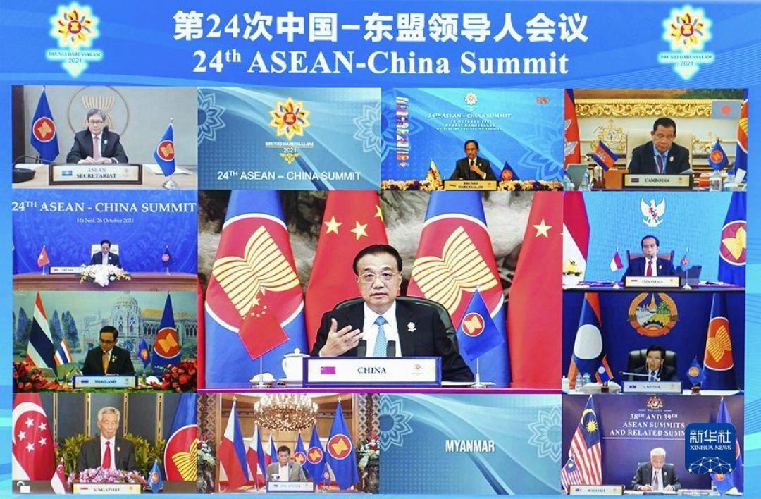 Li Keqiang Hadiri Pertemuan Pemimpin Tiongkok-ASEAN ke-24-Image-1