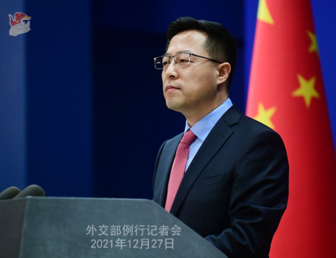 Konferensi Pers Kementerian Luar Negeri China 27 Desember 2021-Image-4