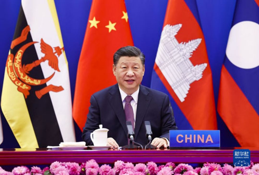 Inilah Pidato Xi Jinping di KTT 30 Tahun China-ASEAN-Image-1