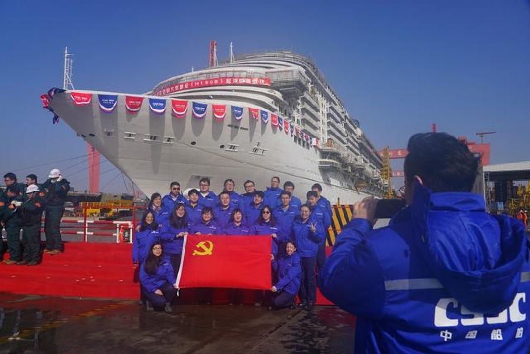 China Bangun Kapal Pesiar Pertama di Laut Shanghai-Image-1