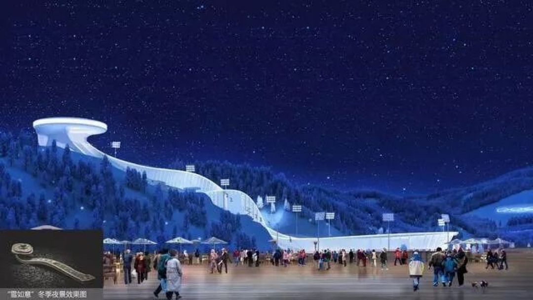 Ski di Olimpiade Beijing Mayoritas di Malam Hari, Spektakuler-Image-1