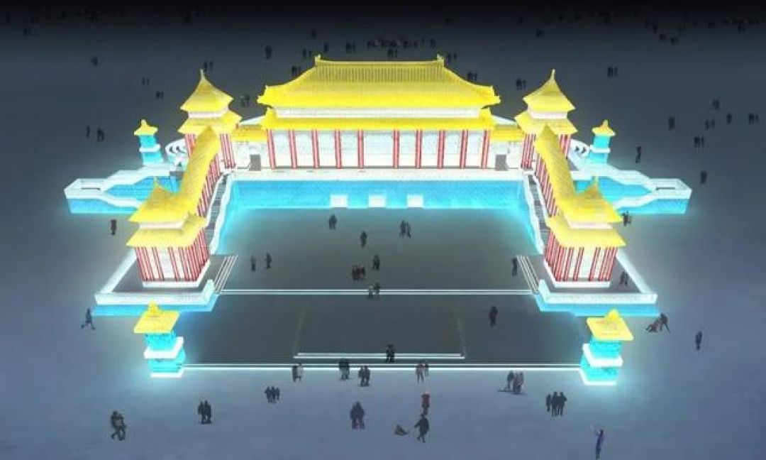 Lambang Olimpiade Beijing 2022 Ini Dibuat dari Pahatan Es-Image-3