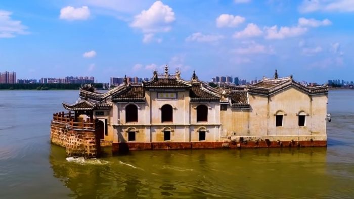 Ini Dia Paviliun Guanyin, 700 Tahun Berdiri Kokoh di Tengah Sungai Yangtze-Image-2