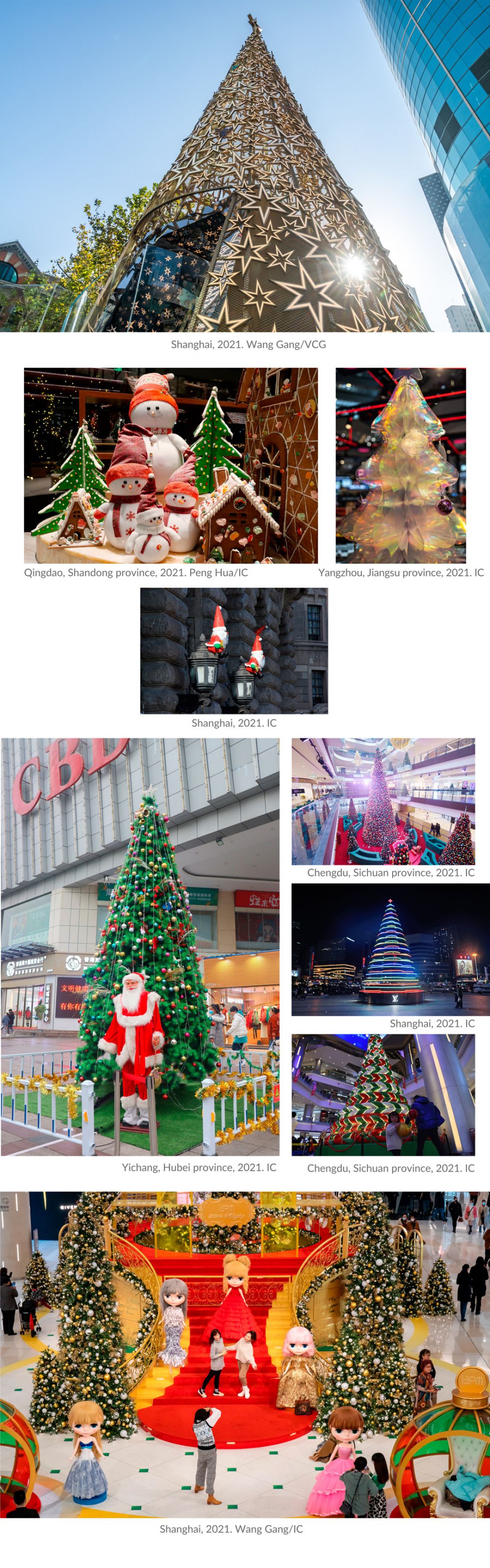 POTRET: Kemeriahan Natal 2021 di China-Image-2