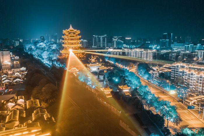 Yellow Crane Tower 1.800 Tahun di Wuhan Akan Luncurkan Tur Malam-Image-2