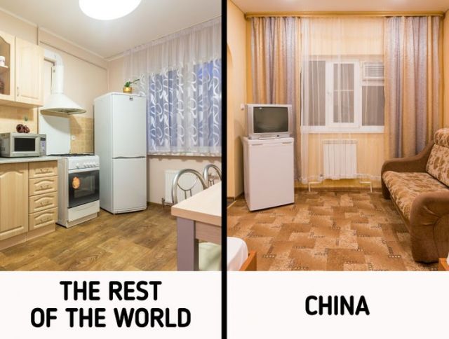 6 Gaya Unik Perabotan Rumah di China, Kulkas Diletakan di Ruang Tamu-Image-1
