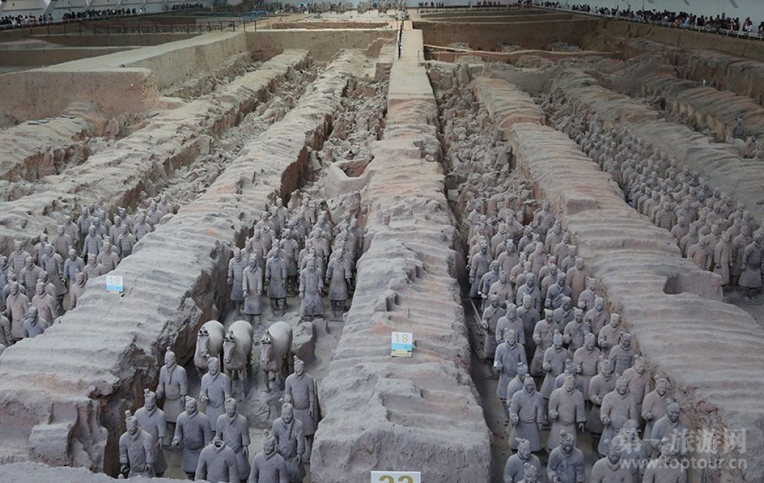 SEJARAH : 1975 Patung Prajurit dan Kuda Terakota Dinasti Qin Ditemukan-Image-1