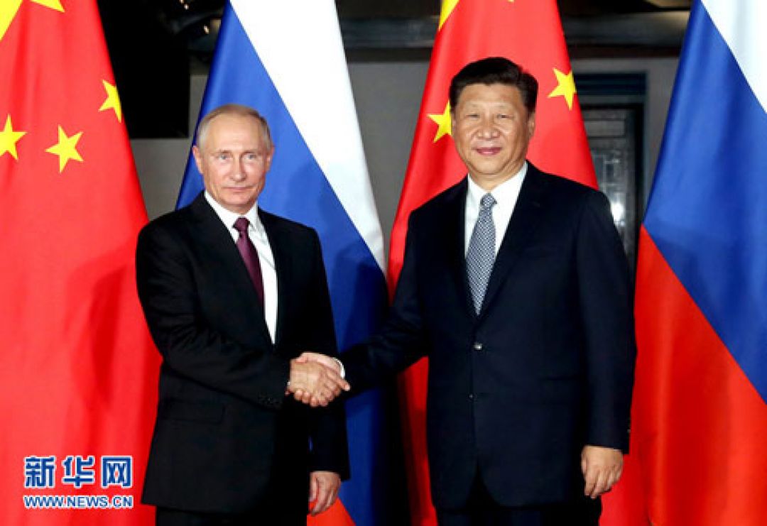 Putin Kecam Upaya Perusak Hubungan Rusia-China-Image-1