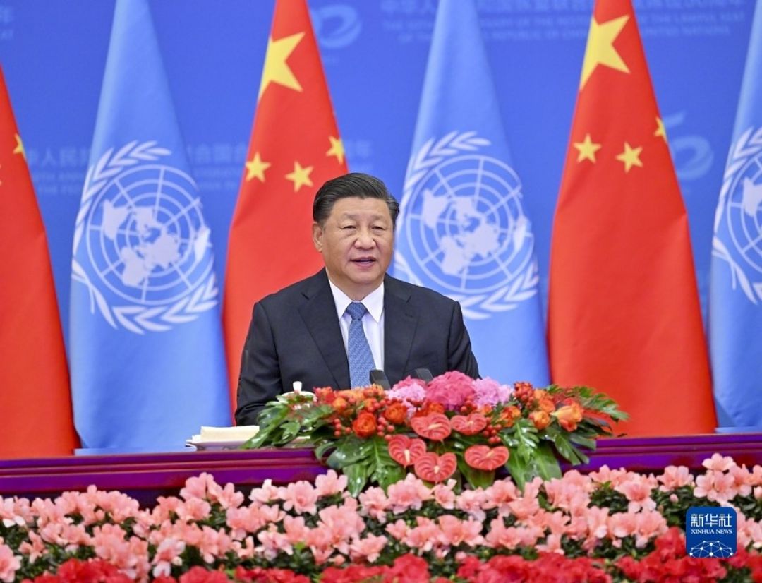 50 Tahun China Gabung PBB, Xi Jinping: Ini Kemenangan China dan Dunia-Image-1