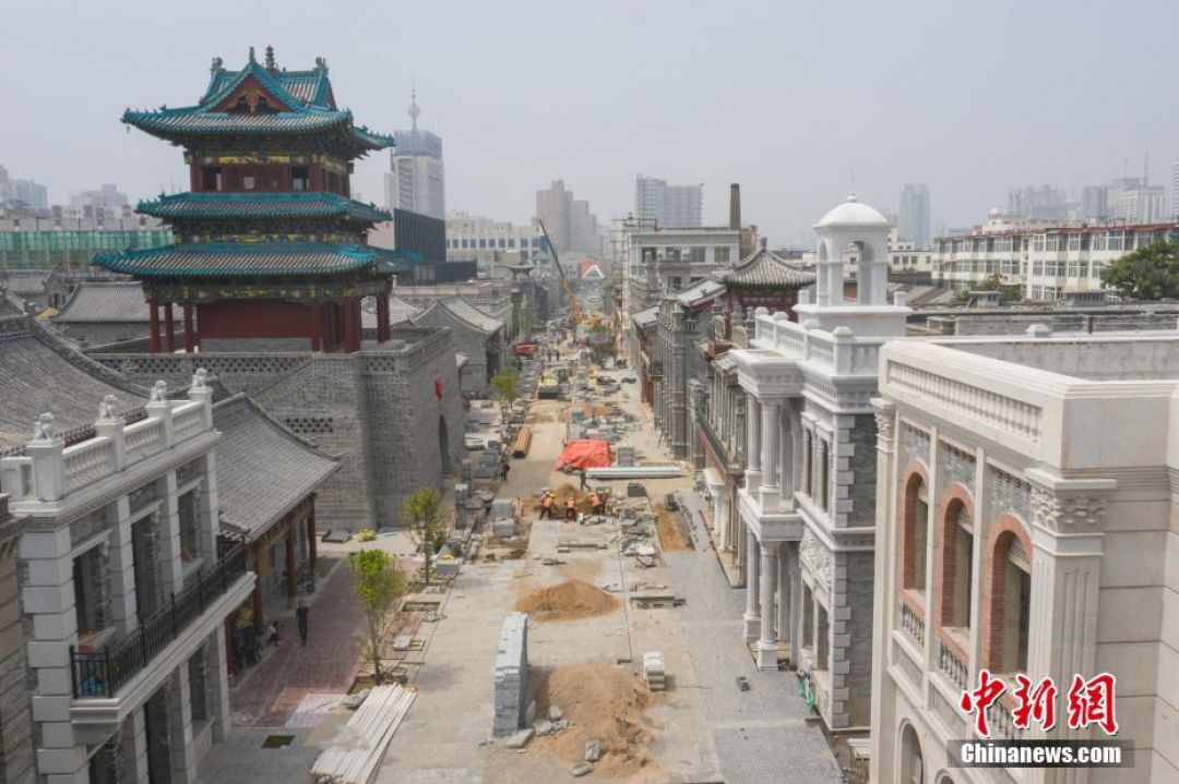 Lokasi Wisata di Daerah Zhonglou Street Shanxi Hampir Selesai Dibuat-Image-1