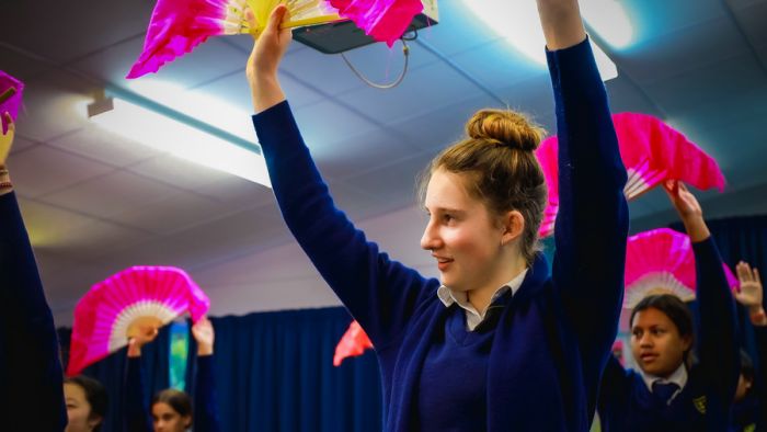 'Bunga Melati' Tiongkok Bermekaran di Sekolah Wellington-Image-1