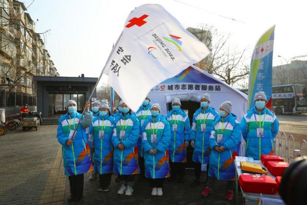 POTRET: Aktivitas Relawan Palang Merah Beijing untuk Olimpiade Musim Dingin-Image-6