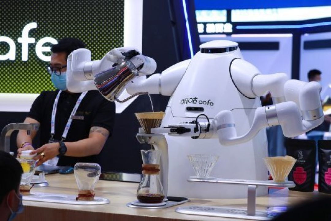Robot Pembuat Minuman - Robotik Indonesia