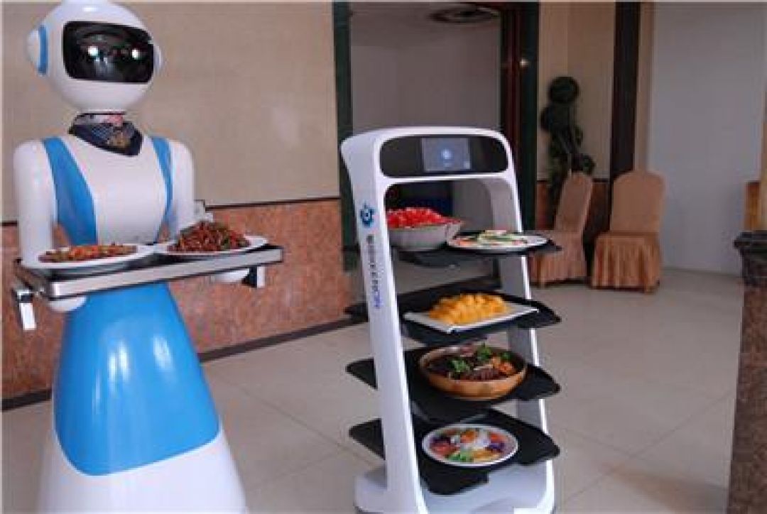 Wow! Restoran di Qingdao China Gunakan Robot Untuk Melayani Pengunjung-Image-2