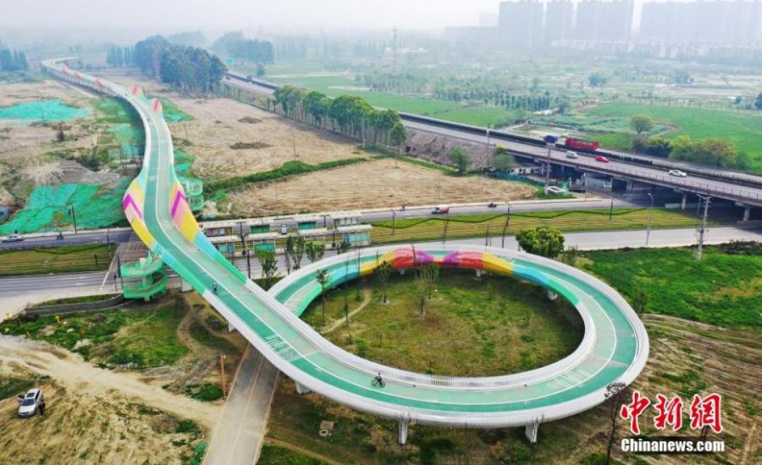 Cantik! Jembatan Baru di Chengdu Menarik Minat Pengunjung-Image-3