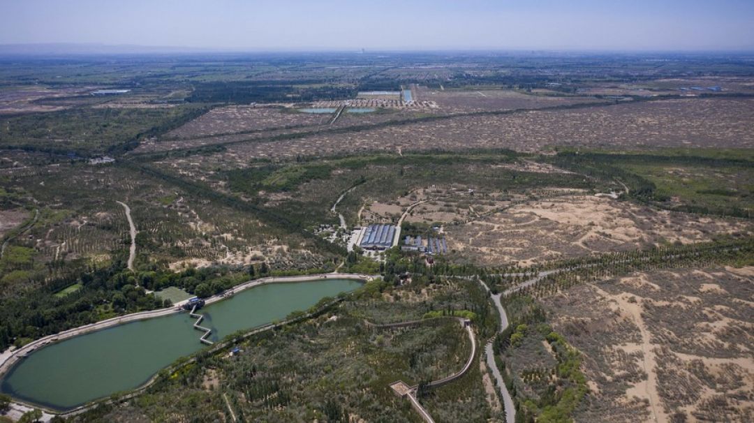 POTRET: China Ubah Gurun Jadi Oasis-Image-1