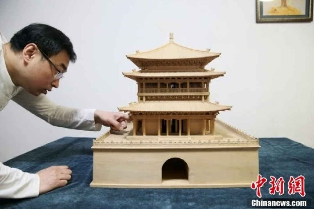 Uniknya Miniatur 'Menara Lonceng dan Drum' di Xi'an-Image-2