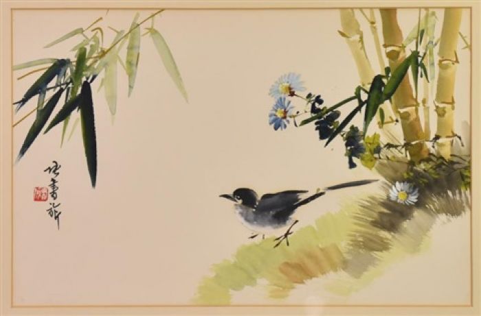 Pameran Lukisan Zhang Shuqi, Bagai Kicau Burung Membuka Pagi-Image-1