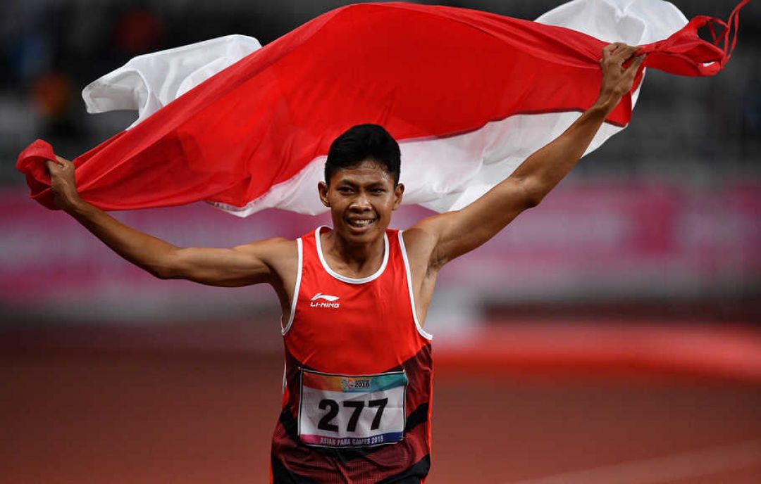 Sprinter Indonesia Sapto Yogo Purnomo Meraih Perunggu Paralimpiade Tokyo-Image-1