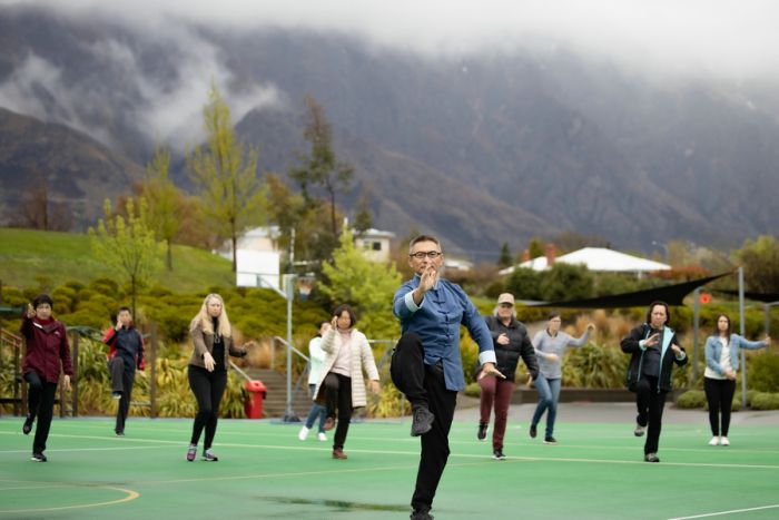 Guru Bahasa Mandarin Demo Tai Chi di Selandia Baru-Image-2
