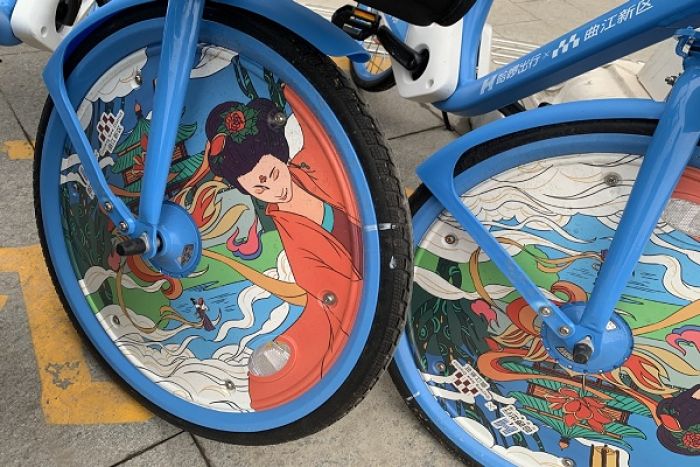 Sepeda Publik di Xi’An Gambarkan Budaya Dinasti Tang-Image-2