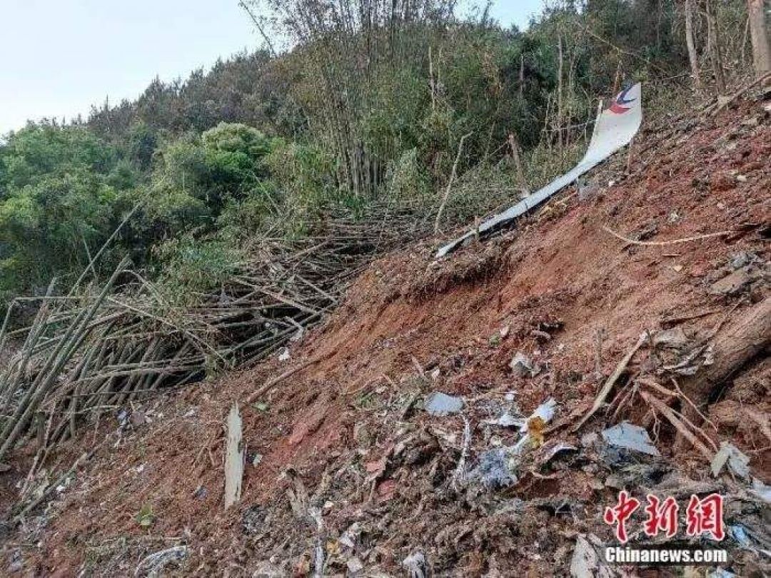 Serpihan Pesawat China Eastern Ditemukan, Hancur Total-Image-1