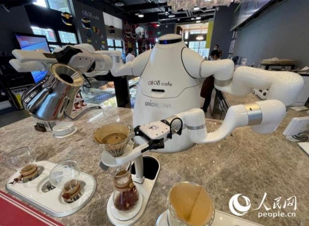 Robot Multitasking Asal China, Bisa Buat Kopi Hingga Bersih-bersih-Image-2