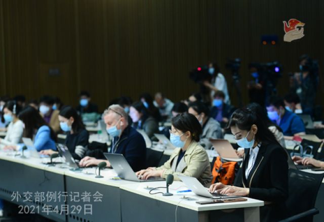 Konferensi Pers Kementerian Luar Negeri Tiongkok 29 April 2021-Image-6