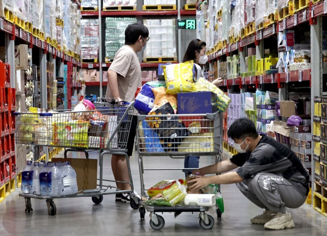 Ribuan Supermarket di Shanghai Sudah Buka Lagi-Image-1
