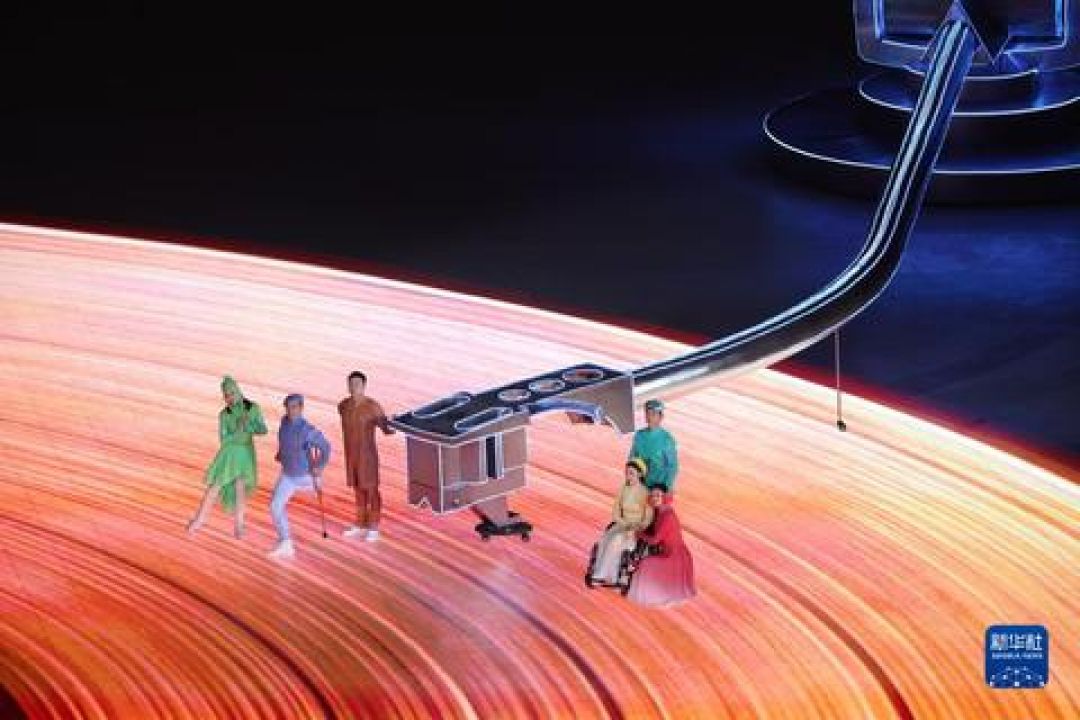 POTRET: Megahnya Penutupan Paralimpiade Musim Dingin Beijing 2022-Image-8