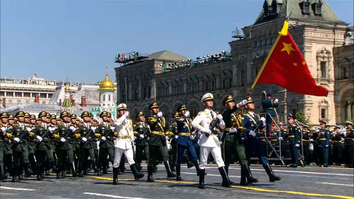 Tiongkok IkutanParade Hari Kemenangan Rusia-Image-1