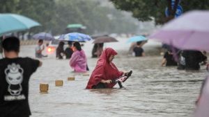 Kode Merah untuk Banjir di Henan, China