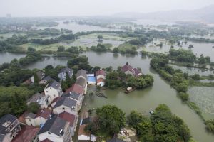 Kota Chongqing Terdampak Banjir Sungai Yangtze