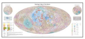 Ini Peta Geologi Bulan Pertama di Dunia