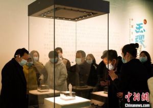 410 Giok Usia 9.000 Tahun Dipamerkan di Changsha