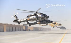 Heli China Z-20 China Mampu Angkut Artileri Perang
