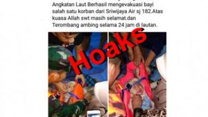 Hoaks, Foto Bayi Selamat dari Tragedi Sriwijaya &hellip;