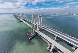 Jembatan KA Cepat Lintas Laut Pertama China &hellip;