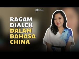 Ragam Dialek Dalam Bahasa China - Belajar Mandarin