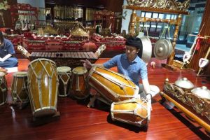 Gamelan Ada di Museum Musik Guangxi