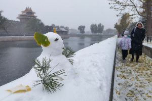 Salju Pertama Musim Dingin di Beijing