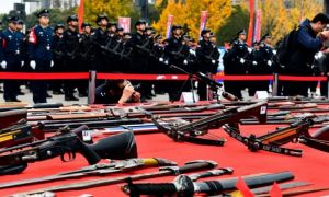 Kejahatan Bersenjata di China Ditumpas Habis