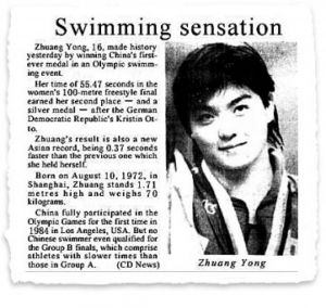 SEJARAH: 1988 Zhuang Yong Raih Medali Renang &hellip;