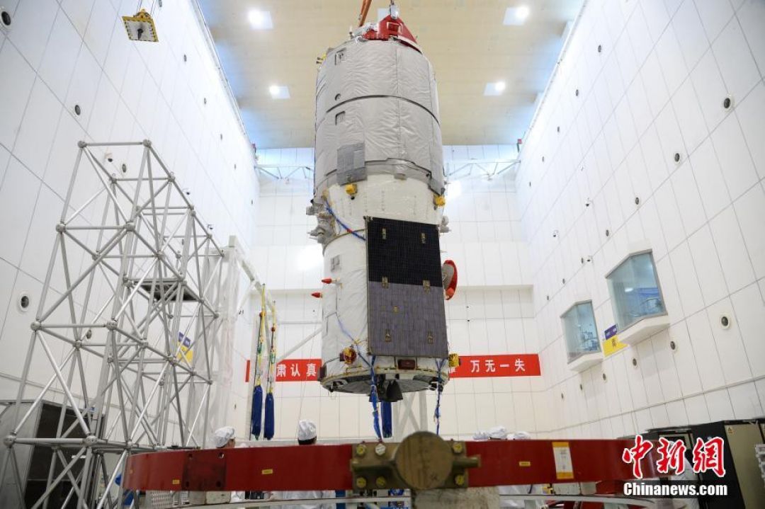 Tianzhou-2 Satelit Paling Sering Berlabuh di China-Image-1