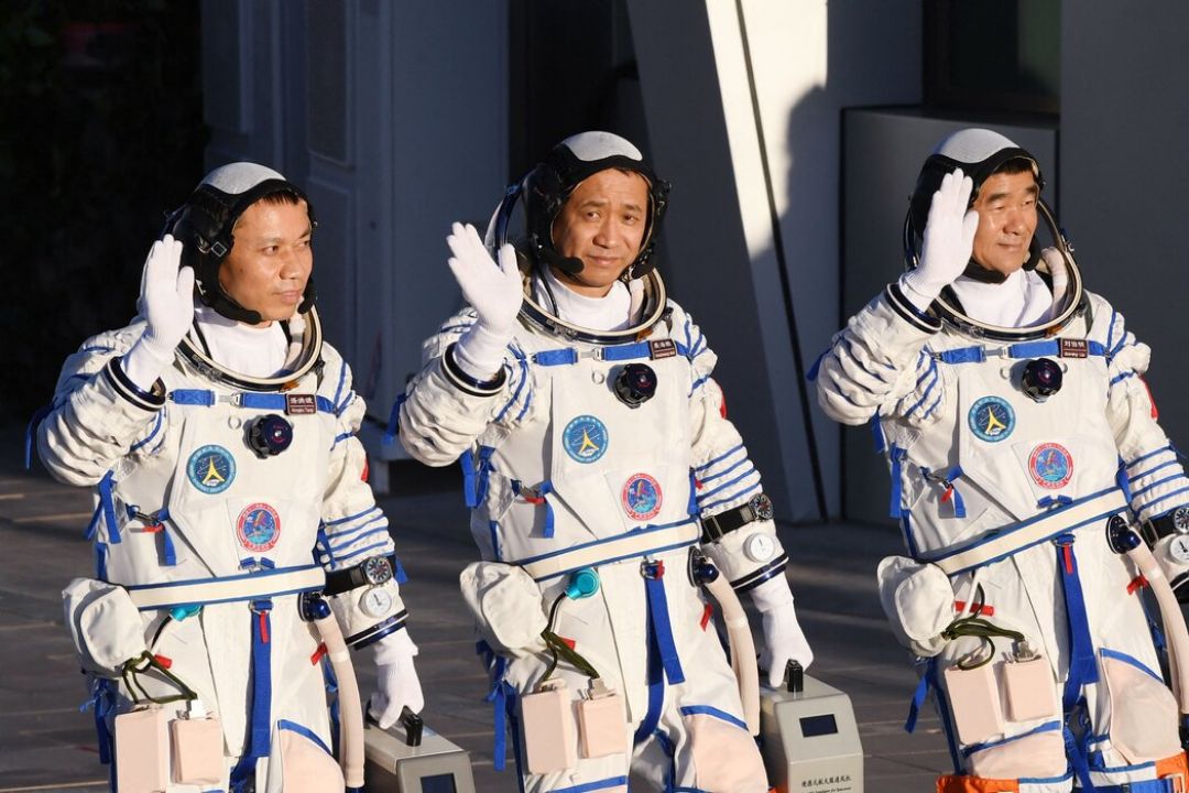 Ketiga Astronot China Tonton Olimpiade Tokyo Dari Stasiun Luar Angkasa-Image-1