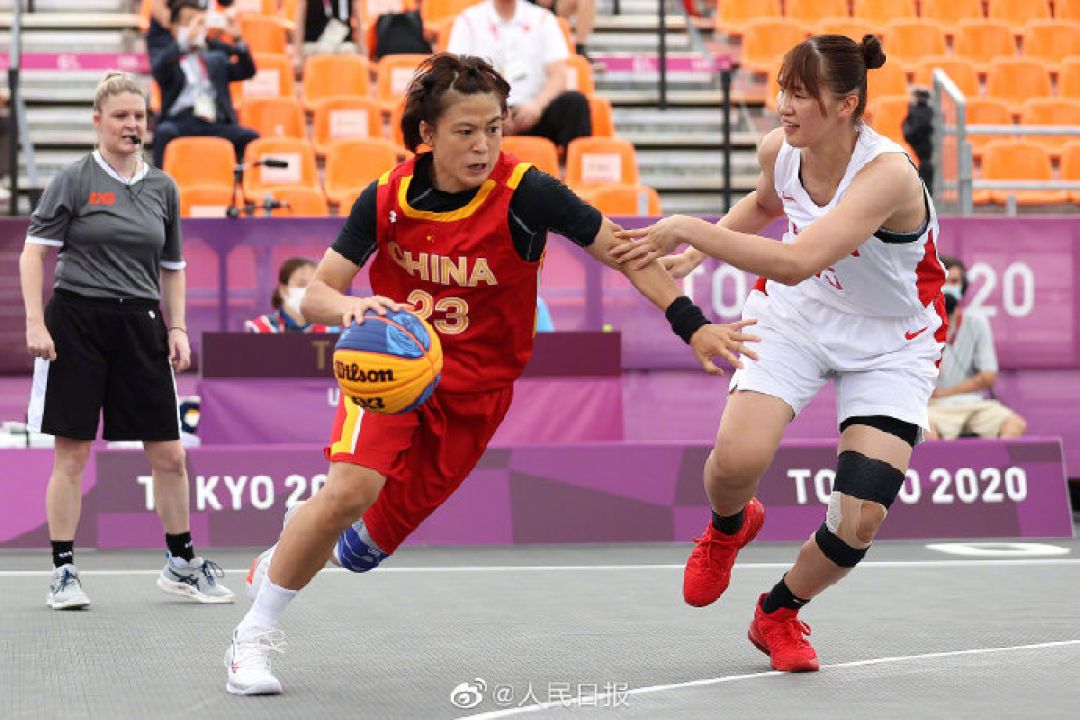 Pebasket Putri China di Olimpiade Tokyo Kalahkan Tuan Rumah 15-12-Image-1